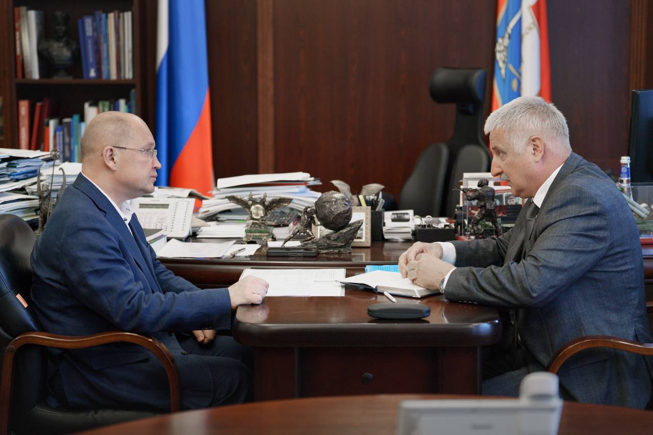 Встреча с губернатором Севастополя Михаилом Развожаевым.